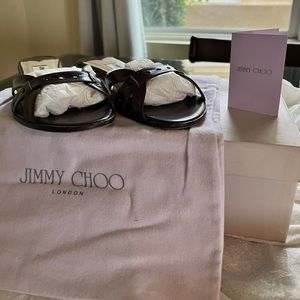 Jimmy Choo sandals slides 37.5